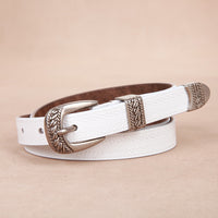 Women's Fall Winter Fashion Matching Jeans Casual Pin Buckle Temperament Belt