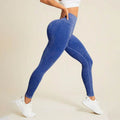 Chemical Fiber High Waist Long Yoga Pants Female