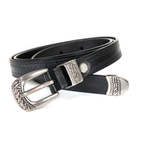 Women's Fall Winter Fashion Matching Jeans Casual Pin Buckle Temperament Belt