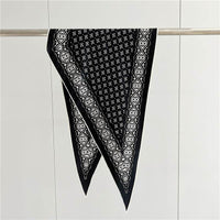 Twill Silk Scarf Women's Light Luxury