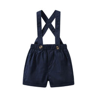 Children's Suit Summer Short-sleeved Overalls