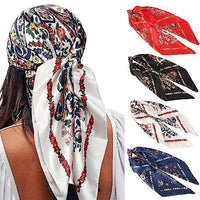 Square Printing Real Silk Scarf