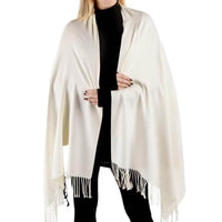 Women's Cashmere Shawl Solid Color Scarf