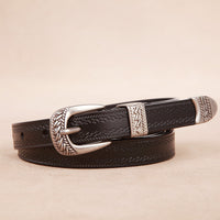 Women's Fall Winter Fashion Matching Jeans Casual Pin Buckle Temperament Belt