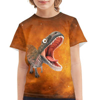 Summer Dinosaur Full Print Boy's T-shirt