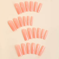 Fake Nails Wear Water Pipe Solid Color Patch