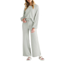 Casual Slimming Long-sleeved Trousers Thin Two-piece Suit