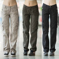 Cargo Pants Women's Loose Slimming Multi-pocket