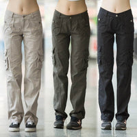 Cargo Pants Women's Loose Slimming Multi-pocket
