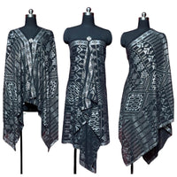 Gorgeous Tinfoil Gold Shawl Multifunctional Scarf