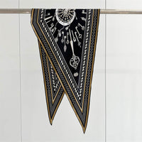 Twill Silk Scarf Women's Light Luxury