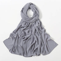 Corner Cathetus All-match Chiffon Headcloth