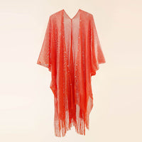 Nail Pearl Beach Shawl Cardigan Mid-length