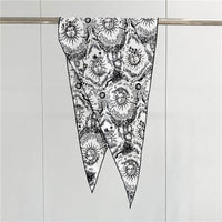 Twill Silk Scarf Women's Light Luxury