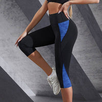 Women's Solid Color Summer High Waist Yoga Pants