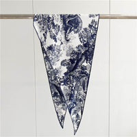 Twill Silk Scarf Women's Light Luxury