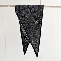 Twill Silk Scarf Women's Light Luxury