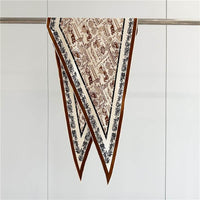 Twill Silk Scarf Women's Light Luxury