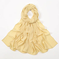 Corner Cathetus All-match Chiffon Headcloth