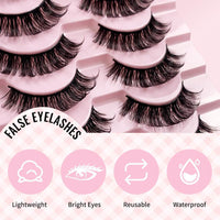 3D Multi-layer Female Curling False Eyelashes