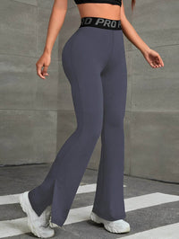 High Waist Flared Hip Raise Slimming Belly Contracting Wide Leg Pants