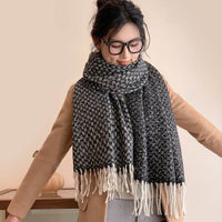 Tassle Fashion Pattern Women's Neck Warmer