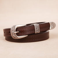 Women's Fall Winter Fashion Matching Jeans Casual Pin Buckle Temperament Belt