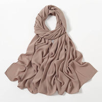 Corner Cathetus All-match Chiffon Headcloth