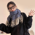 Tassle Fashion Pattern Women's Neck Warmer