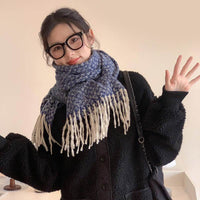 Tassle Fashion Pattern Women's Neck Warmer