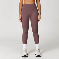Nude Feel Yoga Trousers High Waist Hip Lift Slim Skinny Pants Women