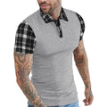 Men's T-shirt Casual Fashion Solid Color Polo Shirt
