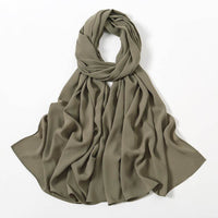 Corner Cathetus All-match Chiffon Headcloth
