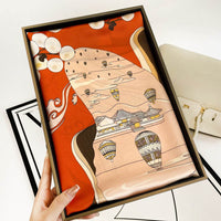 70CM Silk Handkerchief Luxurious