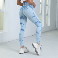 Sports Trousers Skinny Peach Hip Raise High Waist