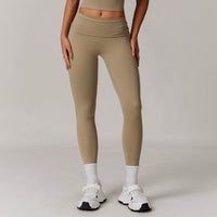 Waist Turning Head Tight High Waist Yoga Pants Hip Lifting All-match