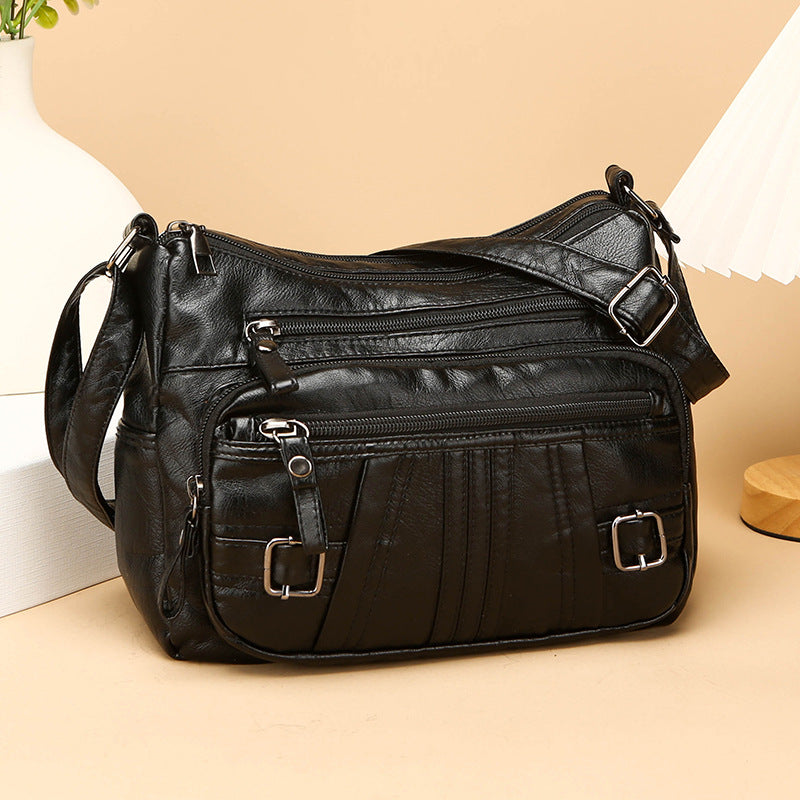 Women's Shoulder Messenger Bag Versatile Casual Retro