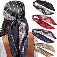 Square Printing Real Silk Scarf