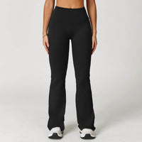 Nude Feel Casual Flared Pants Wide Leg Slimming Women