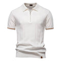 Men's Business Casual Woolen Polo Shirt