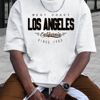 Men's Fashion Casual All-match Round Neck Printed Short Sleeve