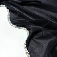 Light Diamond Chiffon Solid Color Women's Toe-covered Scarf