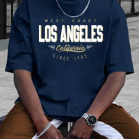 Men's Fashion Casual All-match Round Neck Printed Short Sleeve