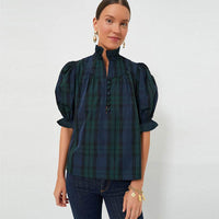 New Ruffled Short Sleeves Top For Women