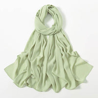 Corner Cathetus All-match Chiffon Headcloth