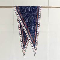 Twill Silk Scarf Women's Light Luxury