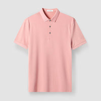 Long-staple Cotton Polo Shirt Short Sleeve Lapel T-shirt