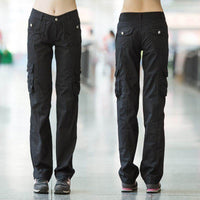 Cargo Pants Women's Loose Slimming Multi-pocket