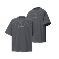 Men's Loose Embroidered High-grade Women's Short-sleeved T-shirt