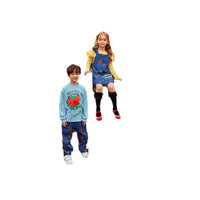 Children's Casual Loose Cartoon English Long Sleeve